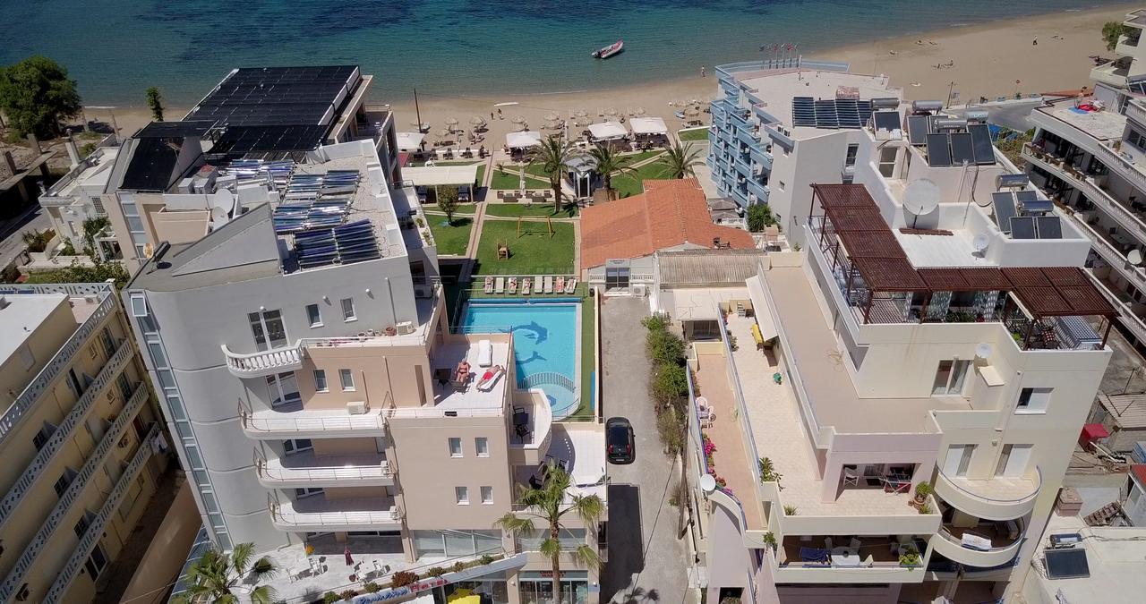 Christina Beach Hotel 하니아 외부 사진